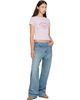 A.P.C. A.P.C. Pink Vintage Camping Logo T-shirt - 4
