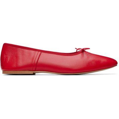 A.P.C. A.P.C. Red Cleo Ballerina Flats