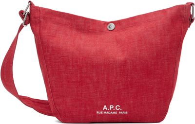 A.P.C. A.P.C. Red Journal Small Satchel