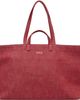 A.P.C. A.P.C. Red 'Le Drummer' Toile Tote - 1