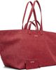 A.P.C. A.P.C. Red 'Le Drummer' Toile Tote - 2