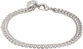A.P.C. A.P.C. Silver Minimal Bracelet