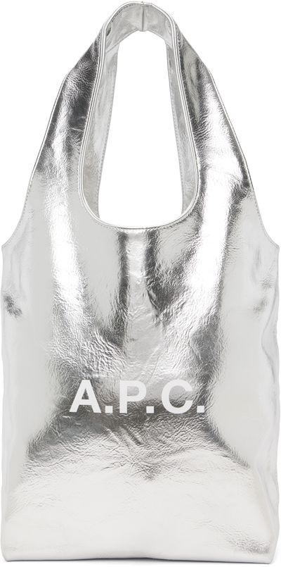 A.P.C. A.P.C. Silver Ninon Small Tote