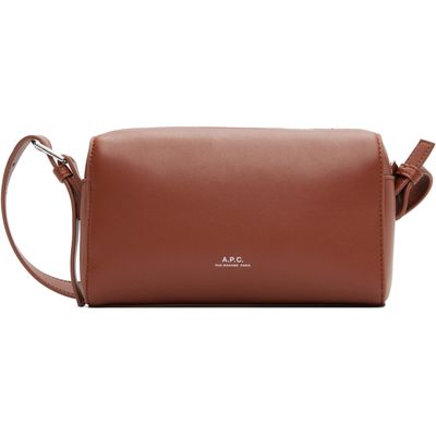 A.P.C. A.P.C. Tan Nino Camera Bag