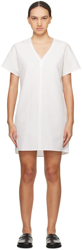 A.P.C. A.P.C. White Esme Minidress