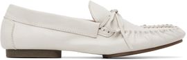 A.P.C. A.P.C. White 'Les Mocassins Souples' Loafers