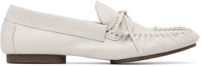 A.P.C. A.P.C. White 'Les Mocassins Souples' Loafers