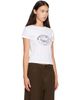 A.P.C. A.P.C. White Vintage-Effect Camping Logo T-shirt - 2