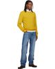 A.P.C. A.P.C. Yellow Wool Sweater - 4
