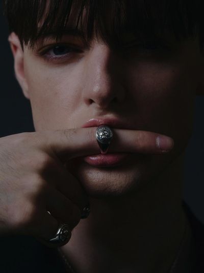 aphrose Sterling Silver Bold Statement Ring