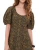 Apiece Apart Apiece Apart Anni Scoop Mini Dress Leo Floral Midnight - 1