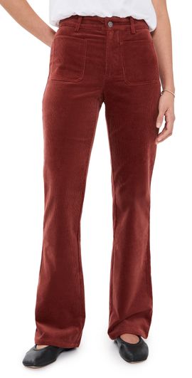 Apiece Apart Apiece Apart Charle Flare Trousers Cinnamon