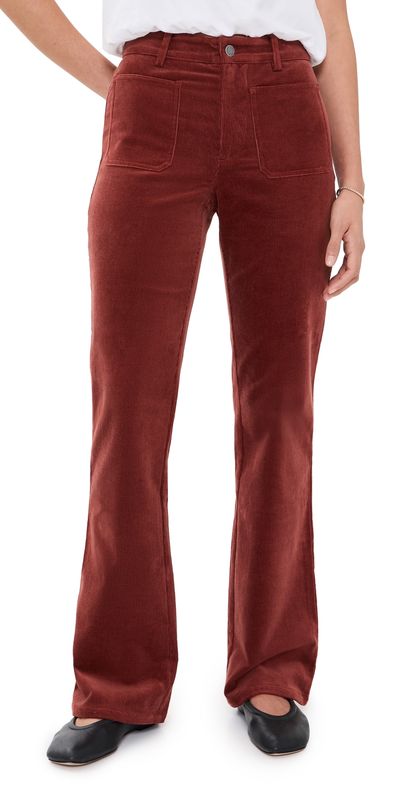 Apiece Apart Apiece Apart Charle Flare Trousers Cinnamon