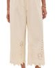 Apiece Apart Apiece Apart Embroidered Kari Pull On Pants Ecru - 1