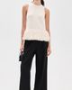Apiece Apart Apiece Apart Maeve Knit Fringe Tank Ivory - 5