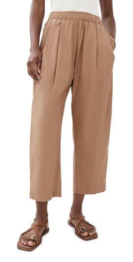 Apiece Apart Apiece Apart Spa Pleat Pants Deep Khaki