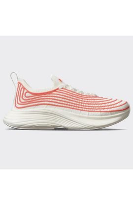 APL APL Women's TechLoom Zipline Ivory Blood Orange Sneaker