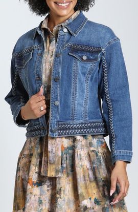 APNY APNY Braided Denim Jacket