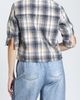 APNY APNY Check Cropped Jacket with Elbow Sleeves - 2