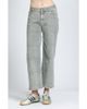 APNY APNY Croc Embossed High Waist Crop Straight Leg Jeans - 1