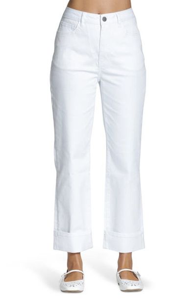 APNY APNY Cuffed Straight Leg Jeans