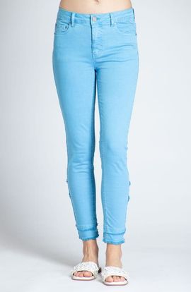APNY APNY Double Tulip Hem Back Skinny Jeans