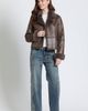 APNY APNY Faux Fur Trim Faux Leather Jacket - 4