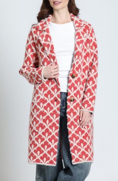 APNY APNY Fleur-de-Lis Long Cardigan