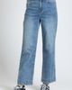 APNY APNY Glimmer Pinstripe Mid Rise Bootcut Jeans - 1