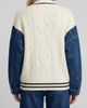 APNY APNY Mixed Media Cable Knit Jacket - 2