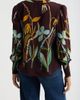 APNY APNY Print Split Neck Top with Smocked Cuffs - 2