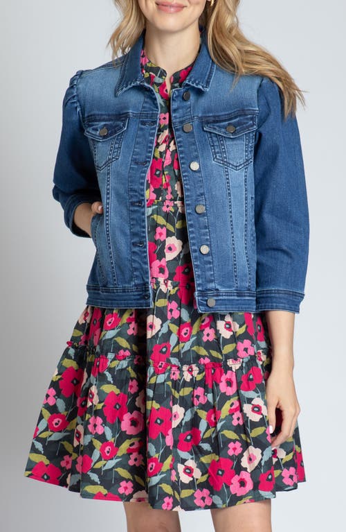 APNY APNY Puff Sleeve Denim Jacket