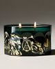 Apothecary 18 by Anthropologie Apothecary 18 Woody Mistletoe & Moss Glass Low Wide Candle - 1