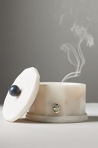 Apothecary 18 by Anthropologie Apothecary 18 Woody Sandalwood Vanilla Marble Candle