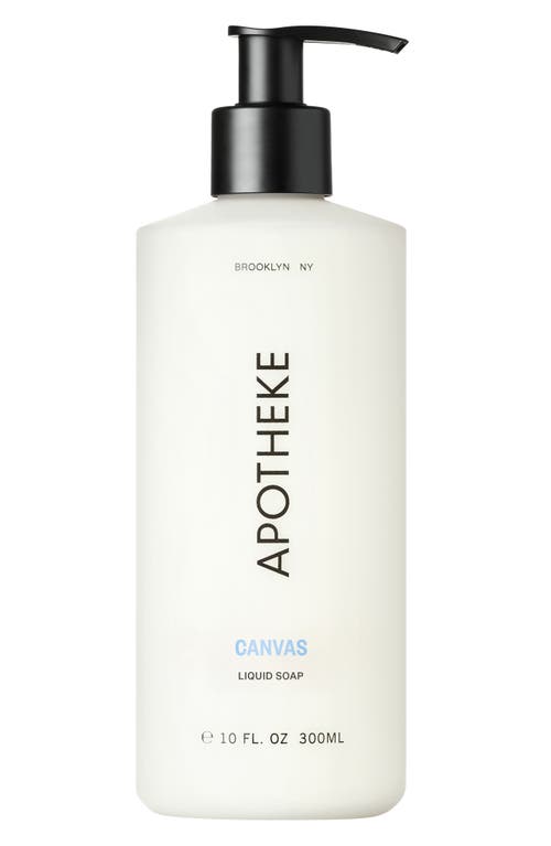 APOTHEKE APOTHEKE Canvas Liquid Soap