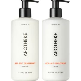 APOTHEKE APOTHEKE Sea Salt Grapefruit Liquid Soap Set