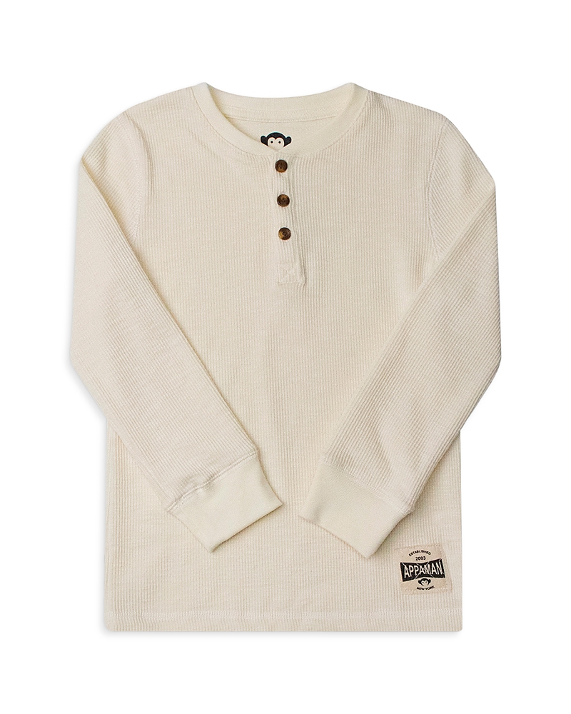 Appaman Appaman Boys' Craftsman Thermal Henley Tee