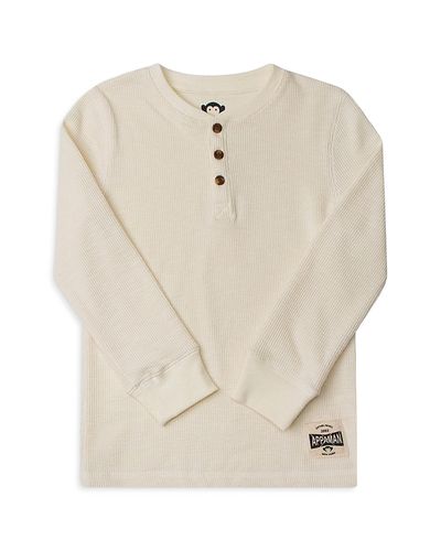 Appaman Appaman Boys' Craftsman Thermal Henley Tee