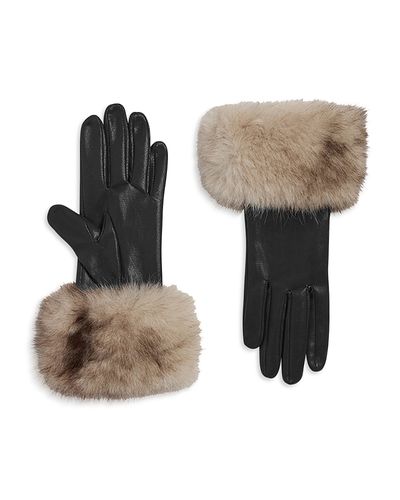 Apparis Apparis Betty Faux Fur Cuff Gloves
