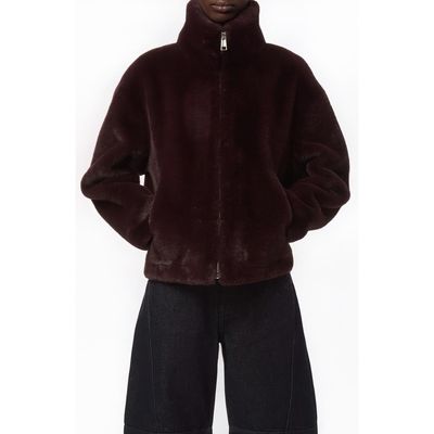 Apparis Apparis Brooks Faux Fur Coat