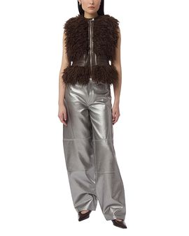 Apparis Apparis Cleo Mongolian Faux Shearling Vest