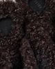 Apparis Apparis Demi Bouclette Mule Slippers Brown - 6