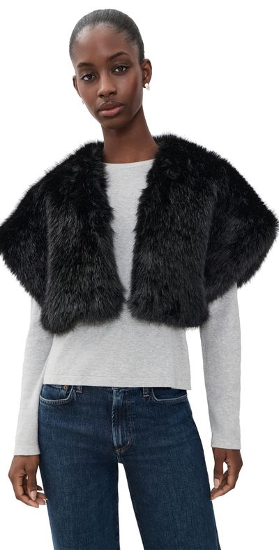 Apparis Apparis Devin Sable Shrug Noir One