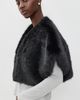 Apparis Apparis Devin Sable Shrug Noir One - 4