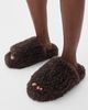 Apparis Apparis Dillon Bouclette Slides Brown - 3