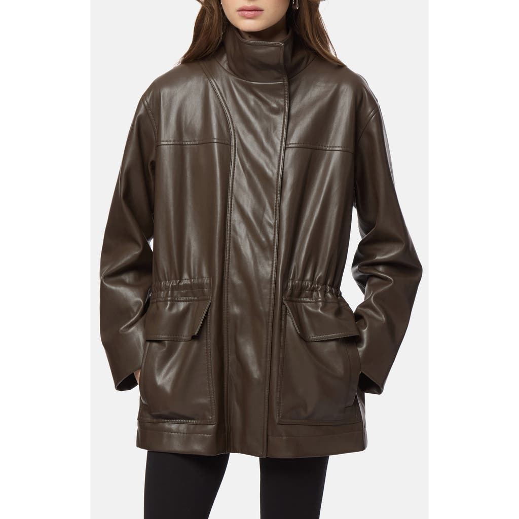 Apparis - Edie Faux Leather Parka