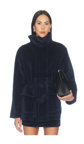 Apparis Apparis Edie Faux Pony Parka Jacket