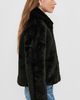 Apparis Apparis Elis Faux Fur Coat Noir - 4