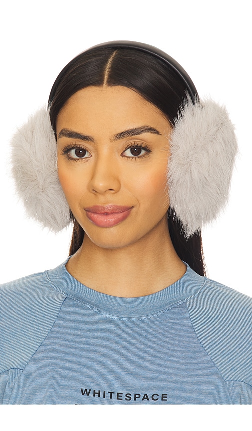 NEW APPARIS esme tinsel ear muffs in fawn Apparis Hair Accessories main image 2