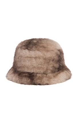 Apparis Apparis Gilly Faux Mink Fur Bucket Hat